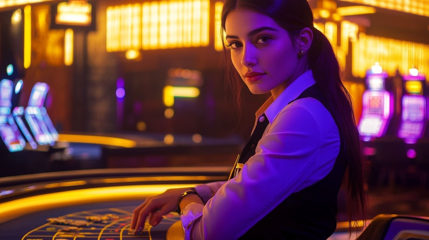 Live casino table with real dealer at 6L777 Bangladesh